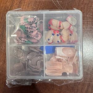 Assorted Nail Art Set 4 Styles 3D design